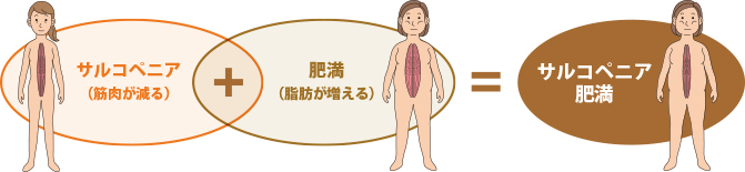 サルコペニア肥満の危険性